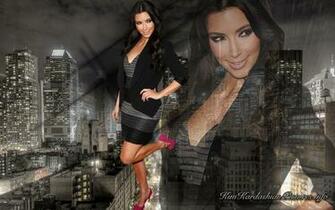 New Hollywood Style Kim Kardashian Wallpaper