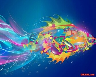 Abstract Colorful High Res Wallpaper For Your Desktop Screen