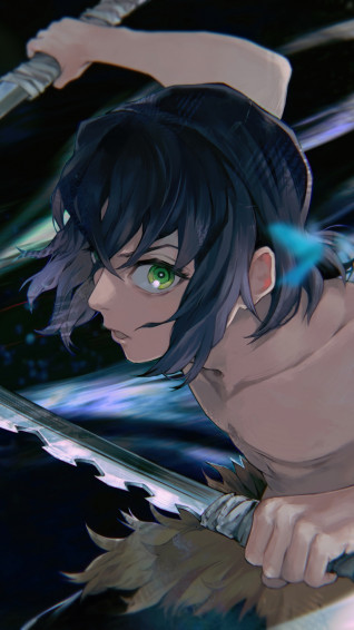 Inosuke Hashibira Demon Slayer Kimetsu No Yaiba Anime Wallpaper