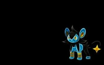 Luxray Anime Black Background Wallpaper Better