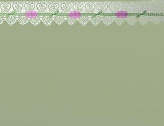 Sage Green Pastel W Lace Wallpaper