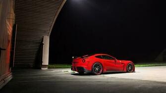 Gorgeous Red Ferrari F12 Wallpaper