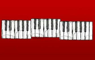 Piano Keys Desktop Pc And Mac Wallpaper