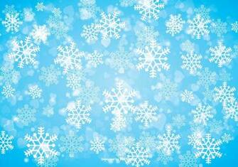 Winter Snowflake Background Vector Art