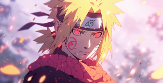 Vibrant Minato Namikaze HD Wallpaper