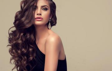 Wallpaper Girl Pose Model Hair Makeup Hairstyle Decoration