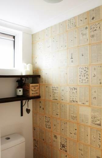 Easy Diy Book Wallpaper House Nerd