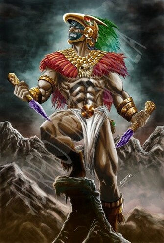 Jaguar Warrior Wallpaper Aztec
