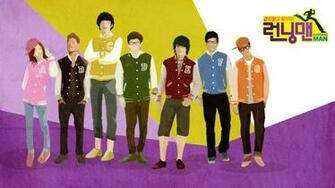 Running Man Cartoon HD Wallpaper