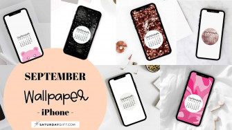 September Calendar Wallpaper Cute iPhone Background