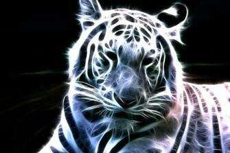 Neon Animal Background HD Wallpaper
