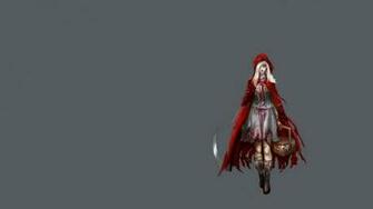 Hood Artwork Ripped Wallpaper Red Desktop