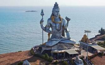 Shiva Mahadeva Great Statue At Murudeshwara Computer