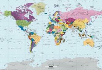 Map Wall Mural