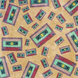 Vintage Wallpaper Background Retro Cassette