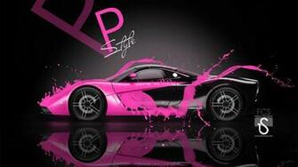 Pink Car Wallpaper