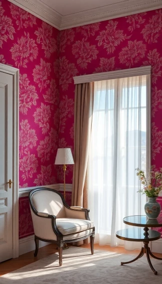 Fuchsia Wallpaper