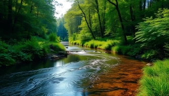Scenic Creek Wallpaper
