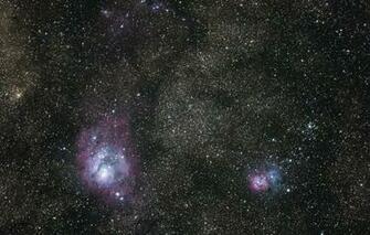 Wallpaper Space Nebula Trifid Lagoon Image For Desktop