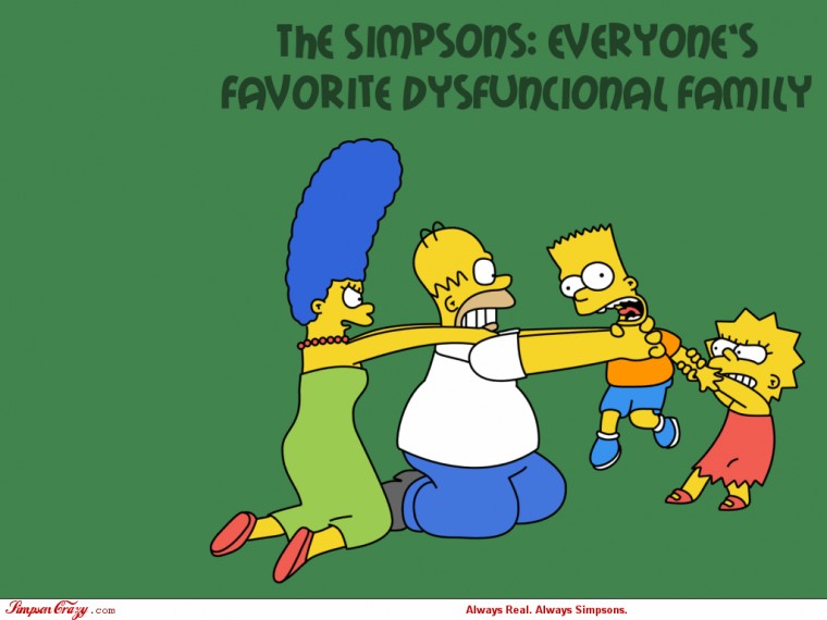 Funny Simpsons Wallpaper