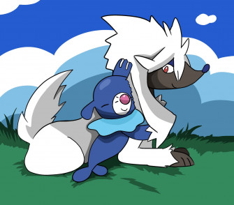 Furfrouand Popplio Friendly Playtime 653xlzdbmhfadevt Wallpaper