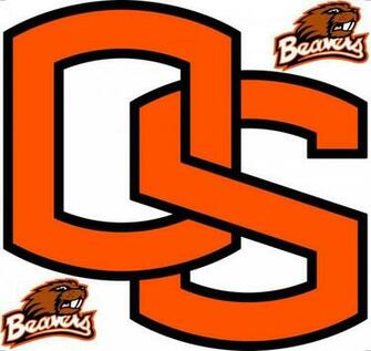 Oregon State Beavers Osu Set Of Black Wallpaper Rolls