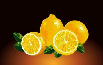 Fresh Lemon Wallpaper Stock Photos