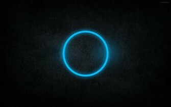 Wallpaper Black And Blue Circle Image