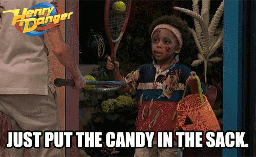 Just Put The Candy In Sack Quot