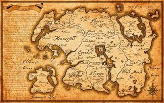 Image For Tamriel Map Wallpaper Nerdy Elder Scrolls
