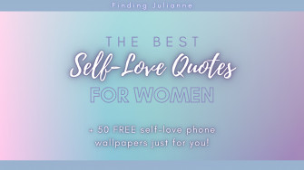 Inspirational Self Love Quotes For Women Phone Wallpaper