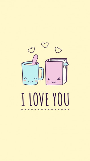 Cute Pastel Lovely Kawaii Mobile Wallpaper Template