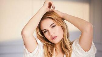 Lily James Wallpaper 1080p High Quality