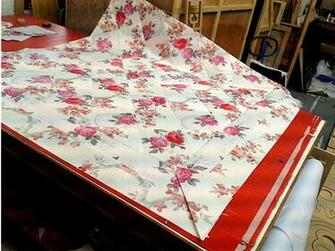 Plunge Productions Homebase Wallpaper Patchwork Quilt