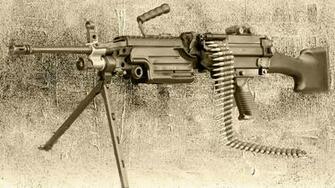 Machine Gun Full HD Wallpaper And Background