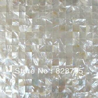 Mosaic Tile Seashell Mother Of Pearl Panel Background Wall
