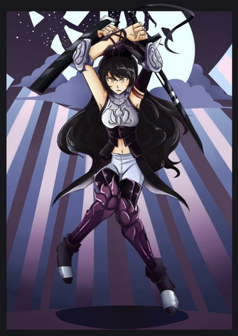 Knight Of Falling Moon Blake Belladonna By Arsonicartz On