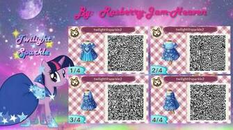 Animal Crossing Qr Code Twilight Sparkle By Rasberry Jam Heaven On