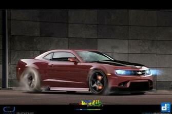 Chevrolet Camaro Burnout By Crazypxt Customization Wallpaper