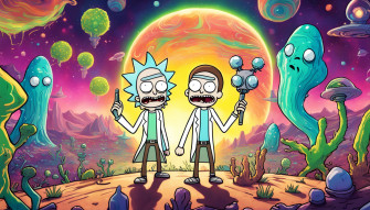 Cute Rick And Morty Wallpaper