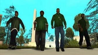 Cj Big Smoke And Sweet HD Wallpaper Background