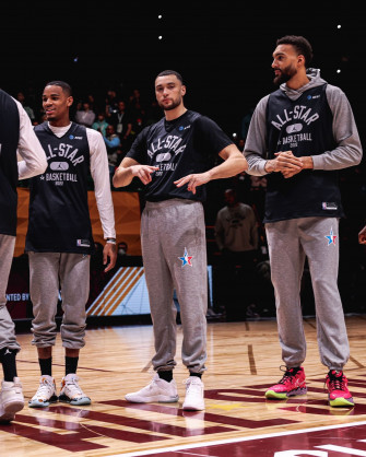 Nba All Star Practice Zach Lavine Photo Gallery