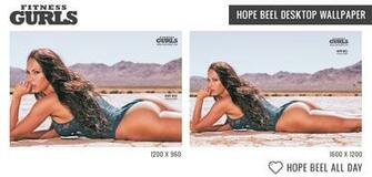 Hope Beel Fitness Gurls Cover Model March