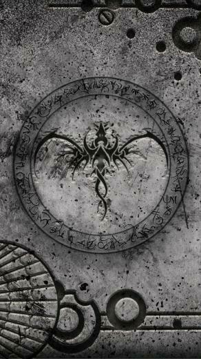 Dragon Grunge Wallpaper iPhone