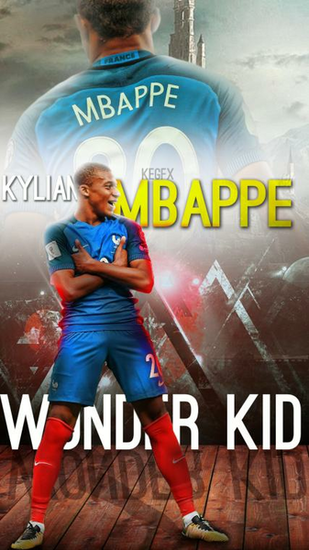 Kylian Mbappe Mobile Wallpaper By Newgengfx
