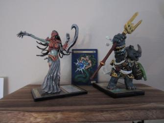 Glissa The Traitor And Roon Of Hidden Realm Commander Figures