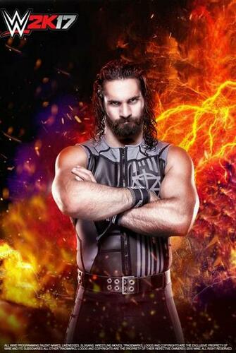 Wwe Seth Rollins W2k17 Poster By Edaba7