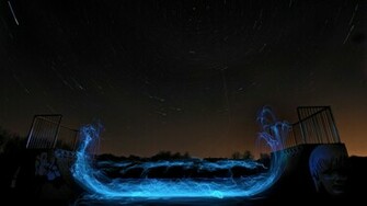 Magical Skateboarding Half Pipe HD Wallpaper High Quality