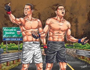 Mma History Today On Enjoy These Guys While They Re