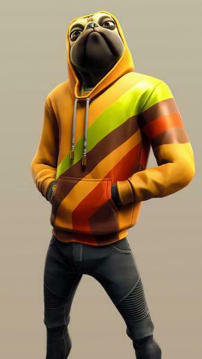 Fortnite Doggo Skin Outfit 4k Wallpaper
